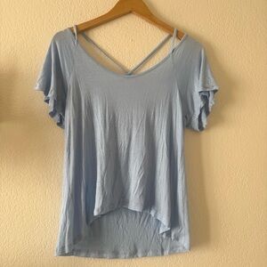 Tresics cross open back T-shirt NEW